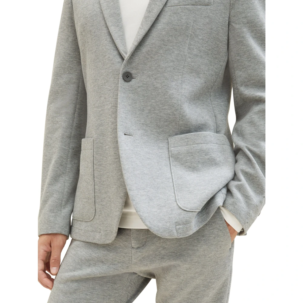 Tom Tailor Blazers Gray Heren
