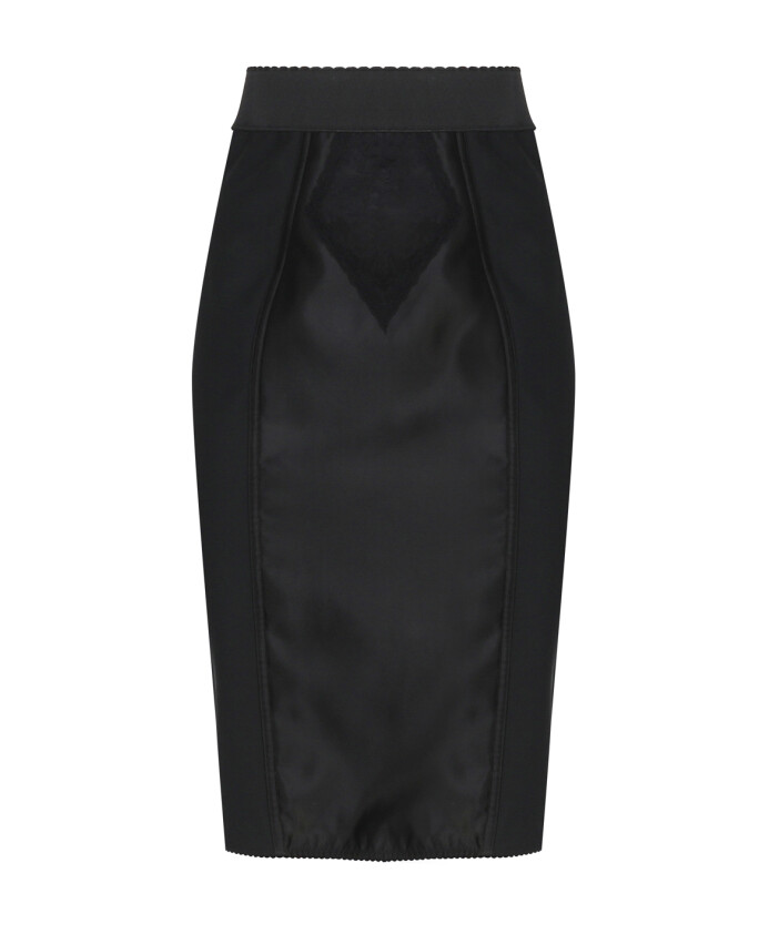 black-marquisette-satin-corsetry-skirt