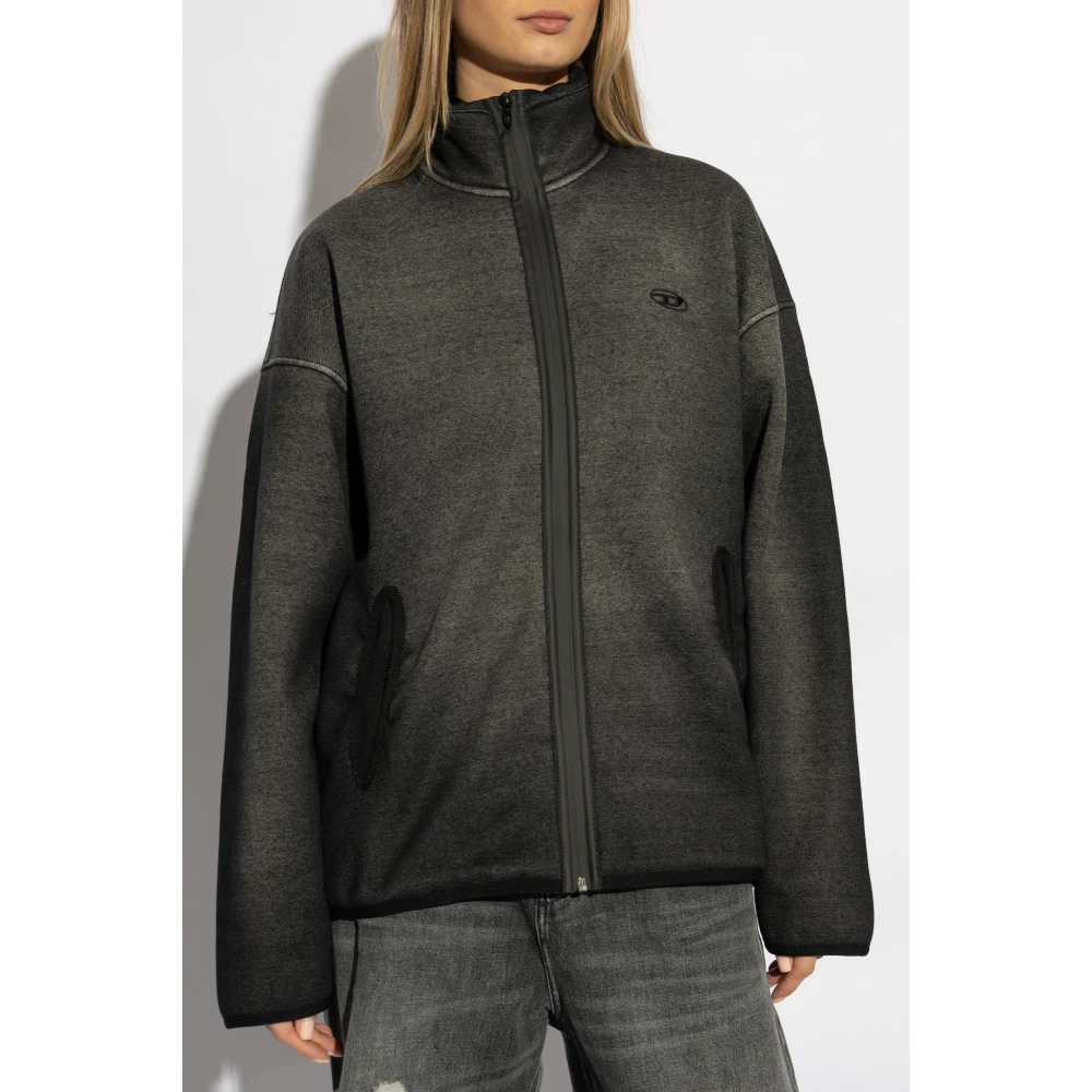 Diesel Sweatshirt S-Baty Gray Heren