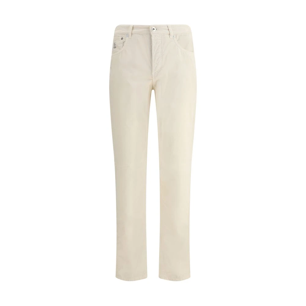 Trousers > Slim-fit Trousers - - Brunello Cucinelli - Modalova