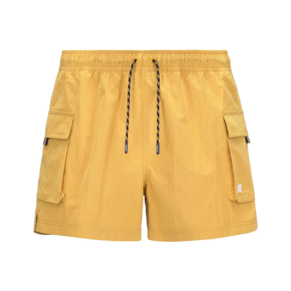 K-way Ripstop Mini Shorts Geel Heren Yellow Heren
