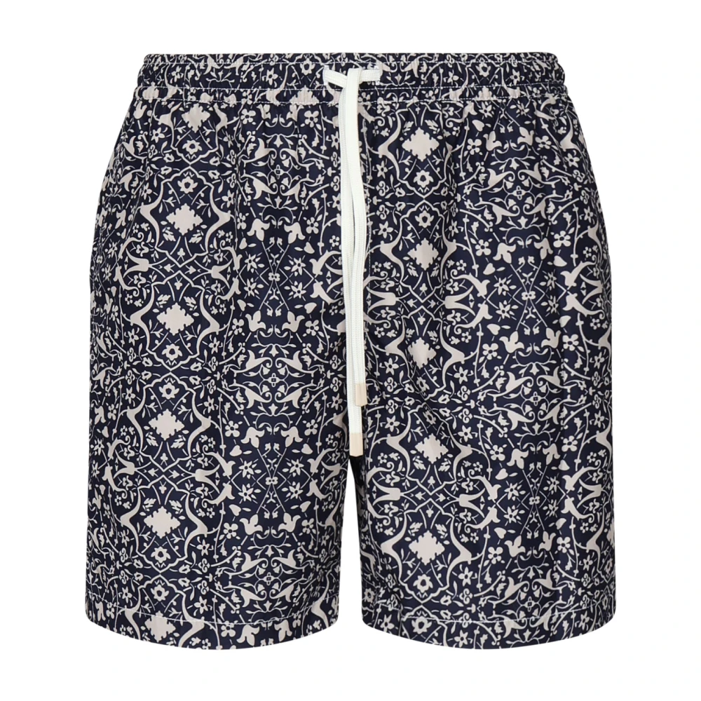 Eleventy Strand Shorts voor Zee Kleding Blue Heren