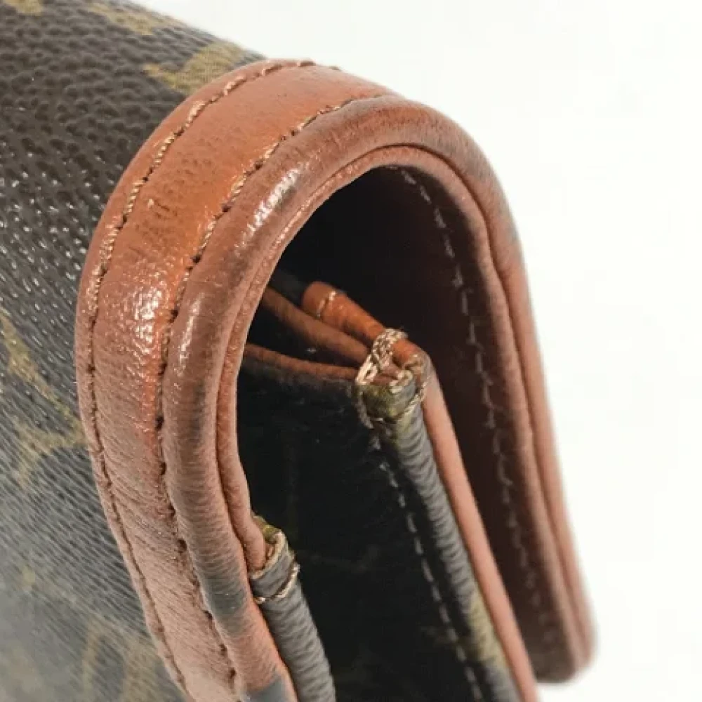 Louis Vuitton Vintage Pre-owned Cotton louis-vuitton-bags Brown Dames