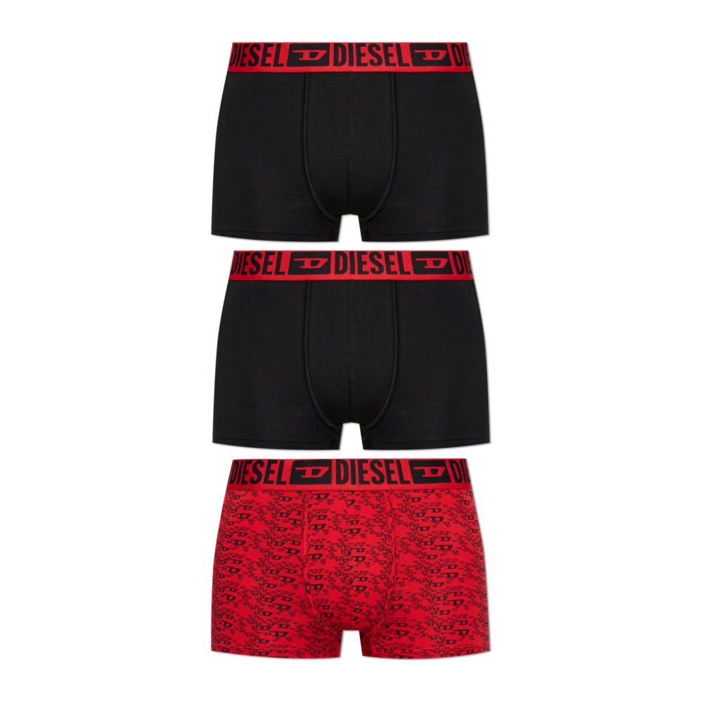 Diesel Uomo Nero - Mike-D-Core-3Pack - Underwear - L