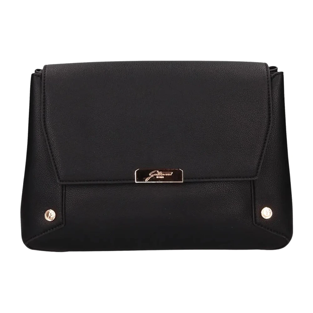 Gattinoni Zwarte schoudertas met ritssluiting Black Dames