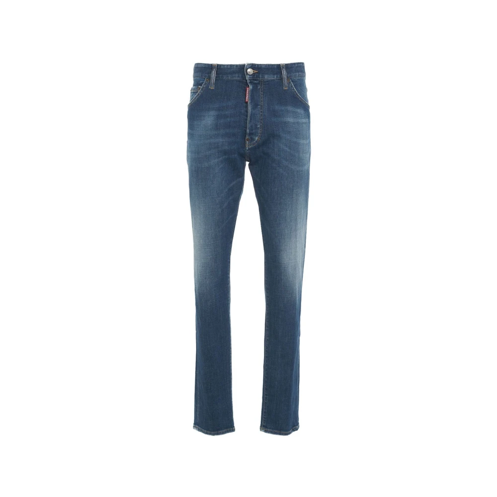 Dsquared2 Blauwe Slim-Fit Cool Guy Jeans Blue Heren