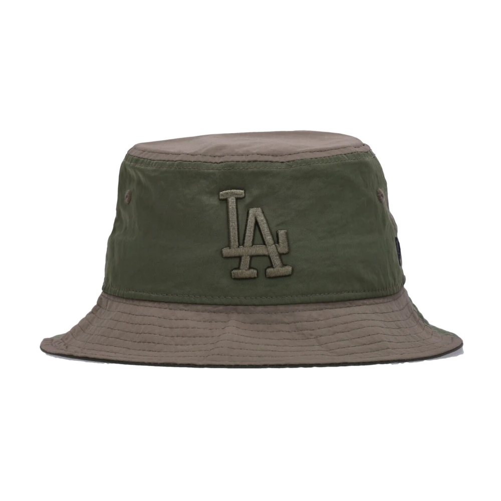 New era Multi Texture Tapered Bucket Hat Green Heren