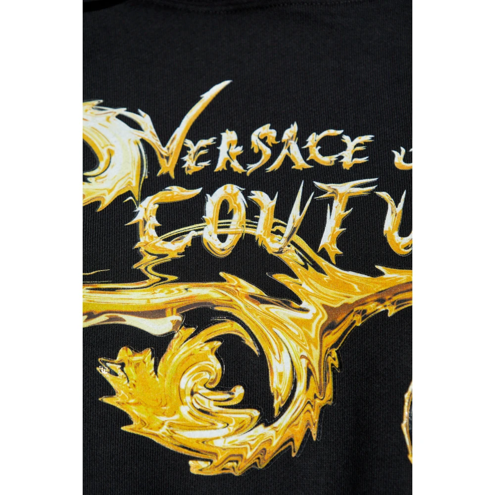 Versace Jeans Couture Hoodie Black Dames