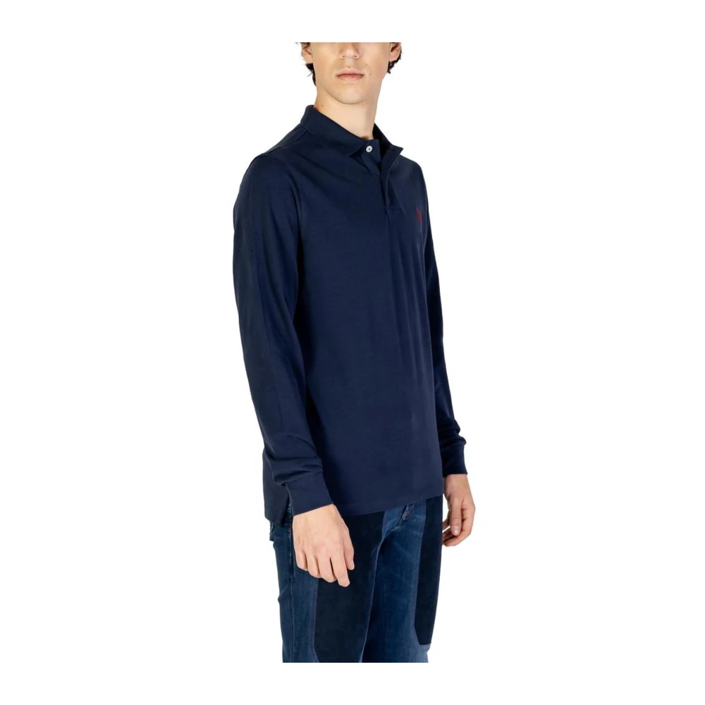 U.s. Polo Assn. Katoenen Crew Neck T-Shirt Blue Heren