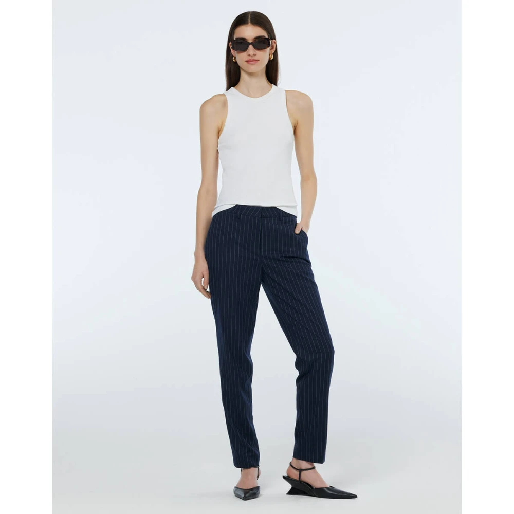 Scotch & Soda Kern Rib Racer Tank Pullover White Dames