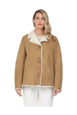 Korta Shearling Jackor
