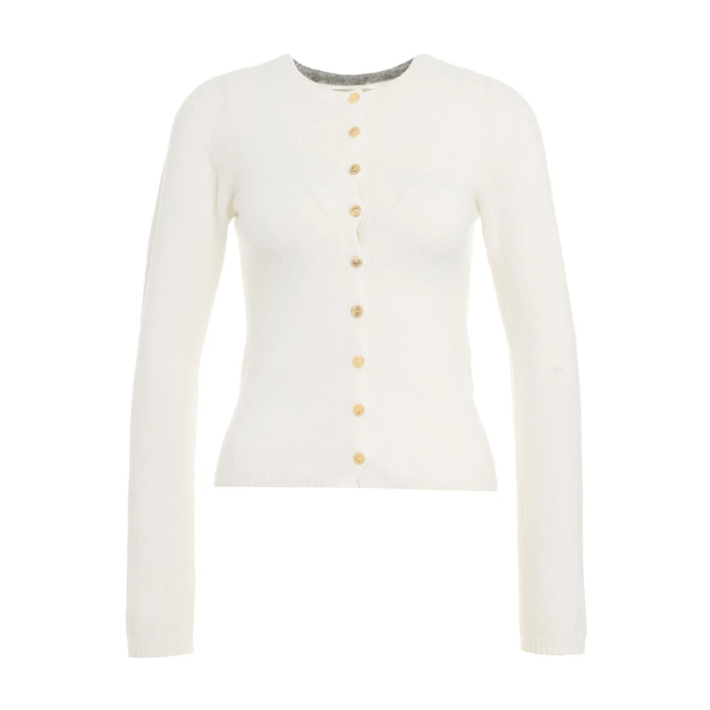 Semicouture Witte Gebreide Kleding Aw24 White Dames