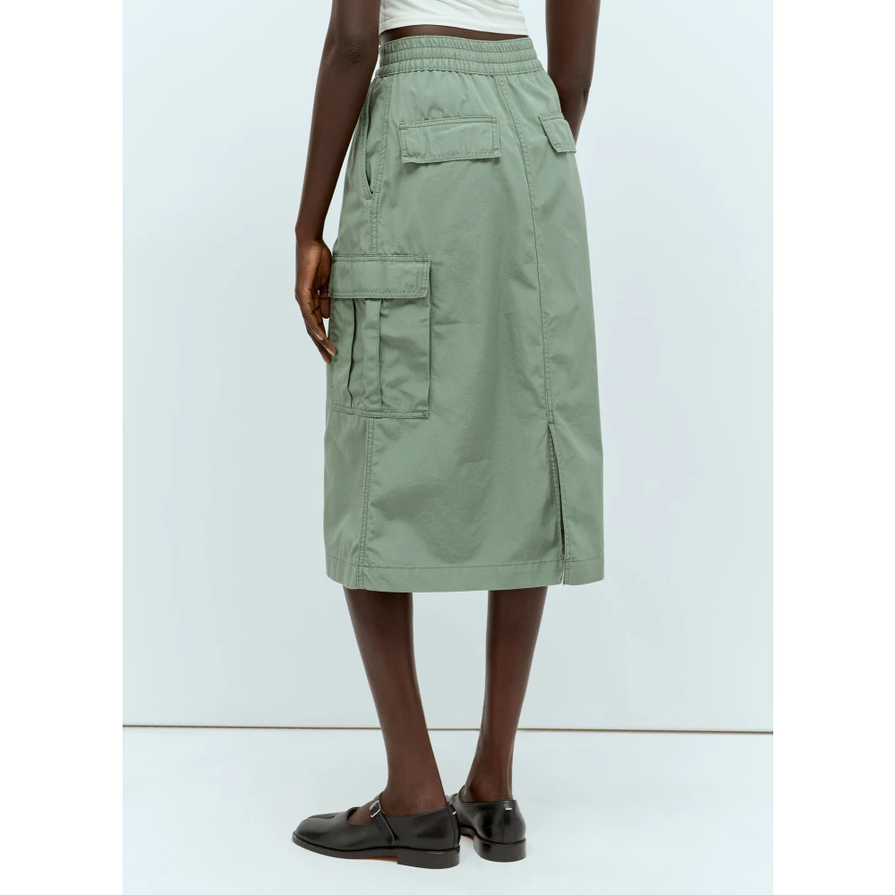 Carhartt WIP Cargo Rok van Katoen Green Dames