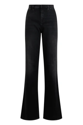 Denim Cotton Palazzo Jeans