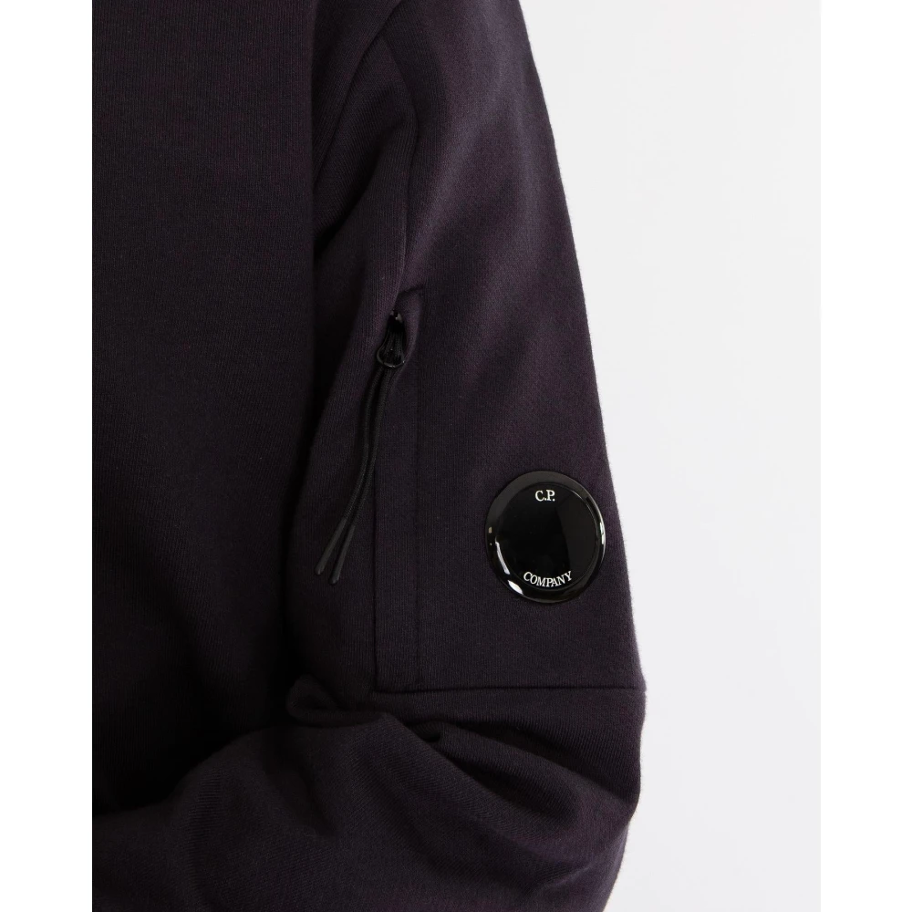 C.P. Company Diagonaal Verhoogd Fleece Jack Blue Heren