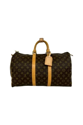 Pre-owned Keepall 45 Monogram Boston Bag