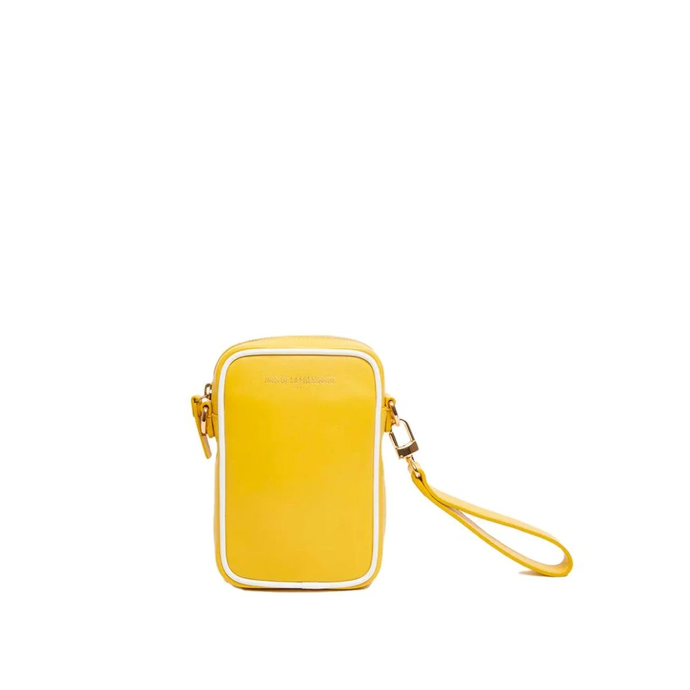 Ines De La Fressange Paris Smartphone tas Marcia geel Yellow Dames