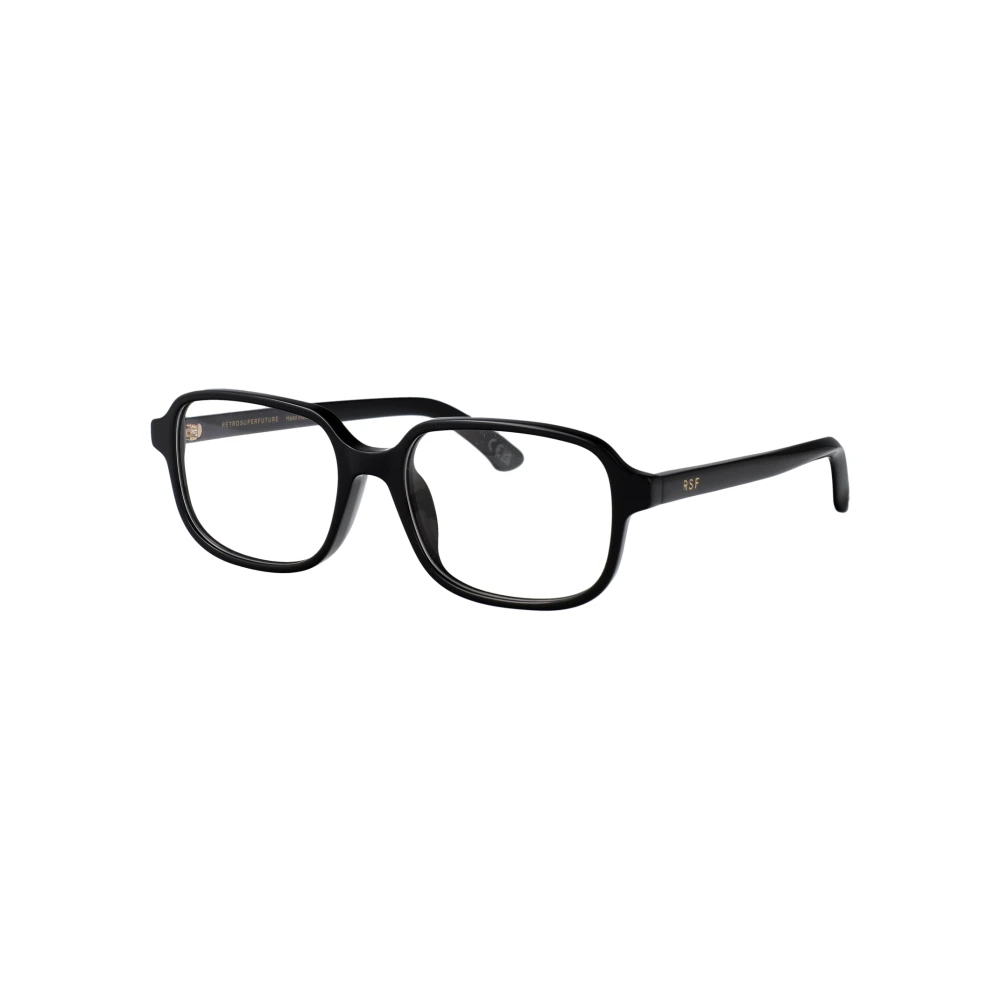 Retrosuperfuture Unisex Black Glasses, 53 Mm, Numero 05 Optical Frame