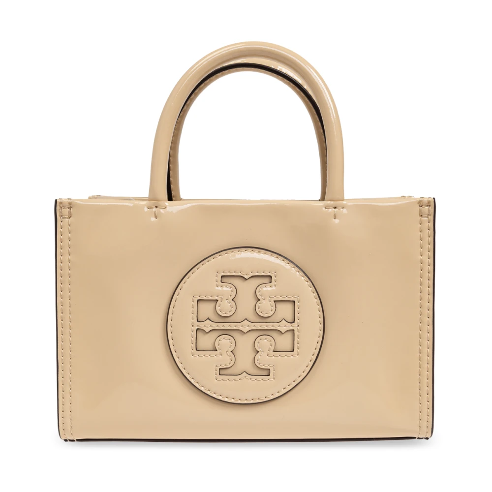 Tory Burch Handväska Ella Mini Beige, Dam