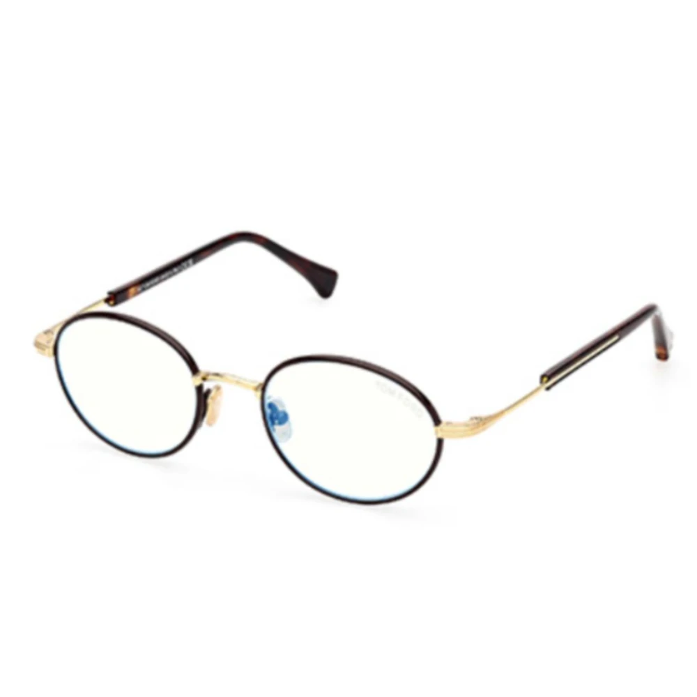 Tom Ford Stijlvolle Zwarte Zonnebril Brown Unisex