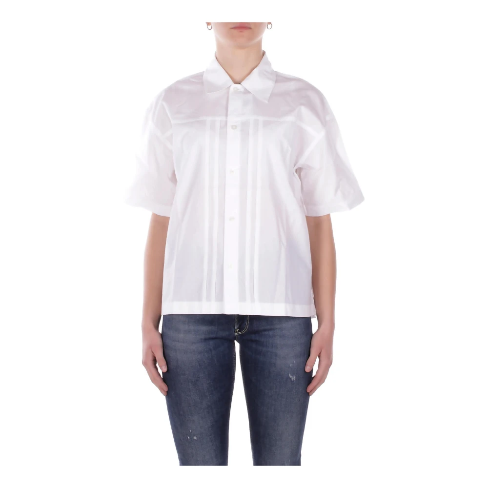 Carhartt Wip Women's White Shirts, S, Button-Closure Shirt