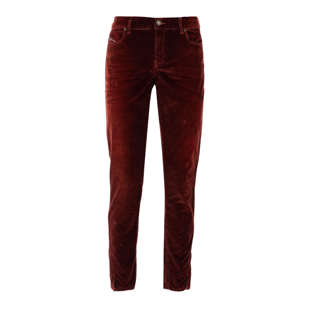 Diesel Rode Denim Jeans voor Dames Red Dames