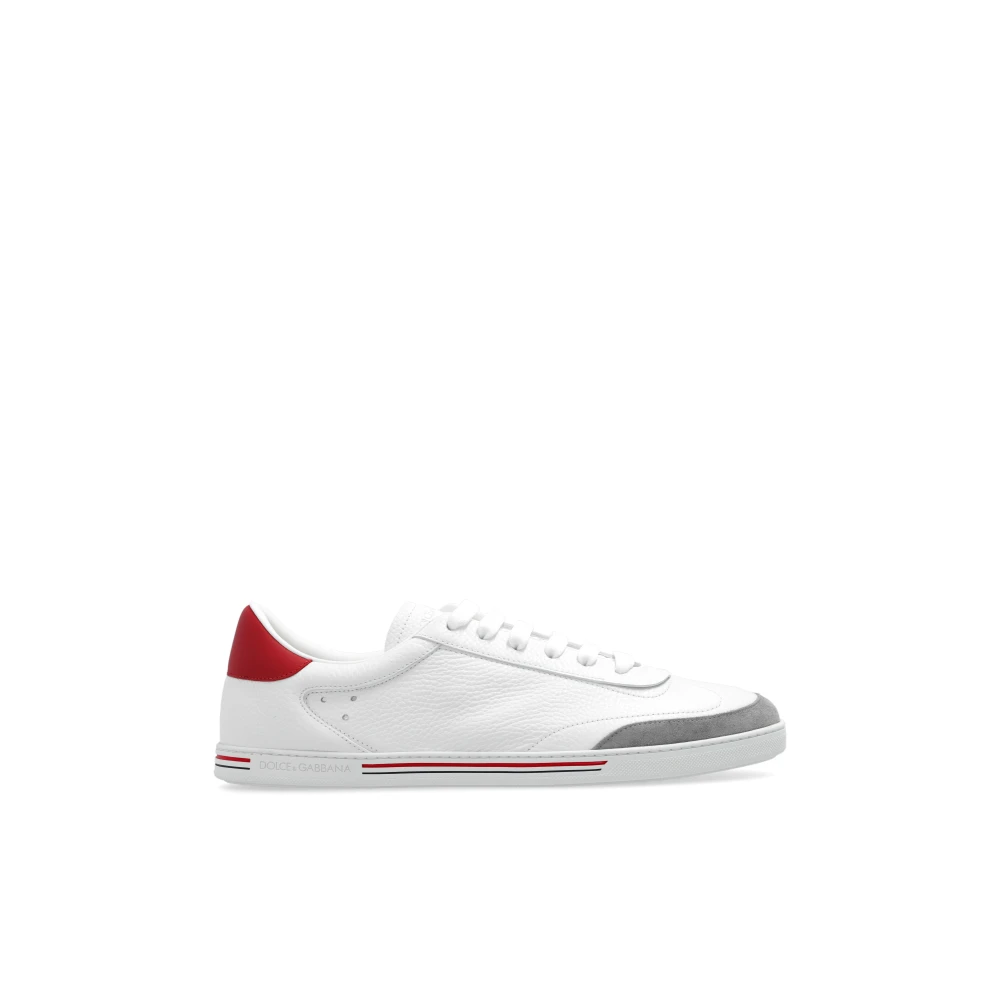 Dolce & Gabbana Men's White Saint Tropez Sneakers