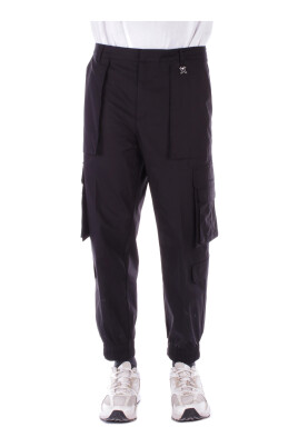 black-logo-front-zip-trousers