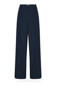 Pantaloni Larghi Pinstripe Tailor in Salute Navy