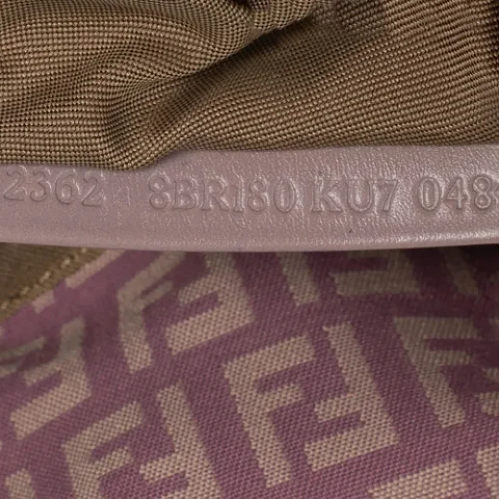 Fendi Vintage Pre-owned Canvas fendi-bags Purple Dames