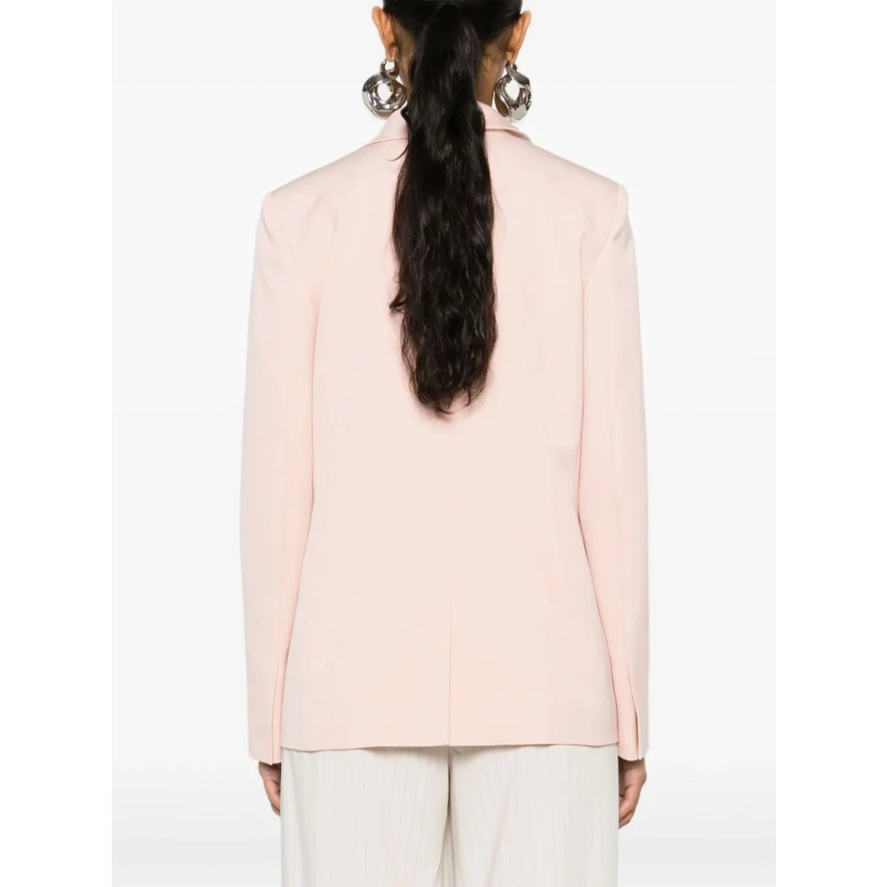 Lanvin Stijlvolle Roze & Paarse Jas Pink Dames