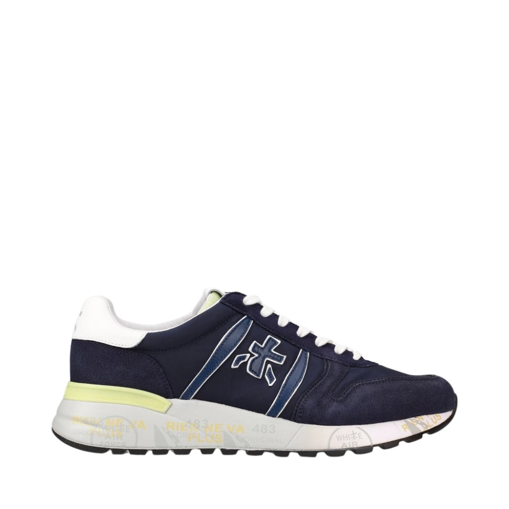 Premiata Men's Blue Sneakers, 11 Uk, Trainers