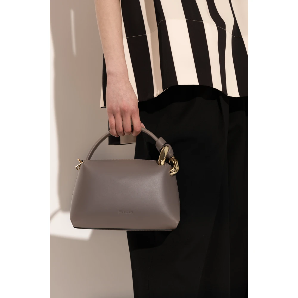 JW Anderson Handtas Hoek Klein Brown Dames