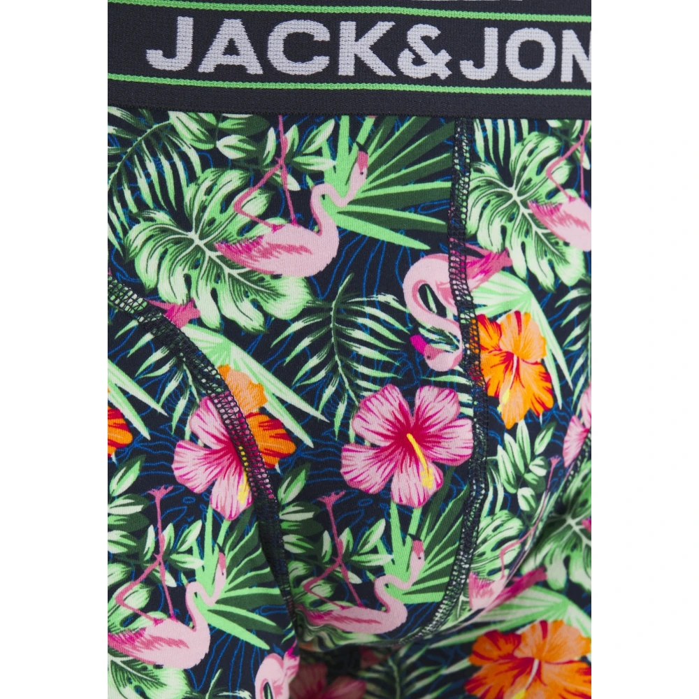 jack & jones Flamingo Trunks 3-Pack Boxershorts Collectie Multicolor Heren