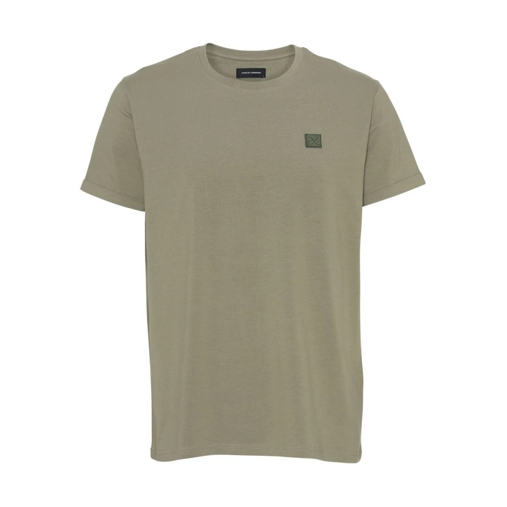 Clean Cut T-shirt Basic Green Heren
