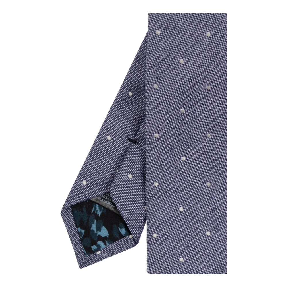 Paul Smith Stippenpatroon stropdas Blue Heren