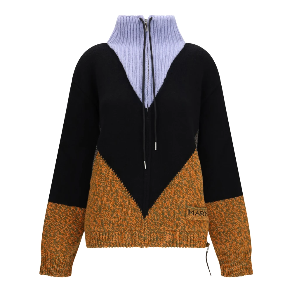 Marni Multicolor Wool Oves Aries Full-Length Jacket - IT38 | S - Image 2