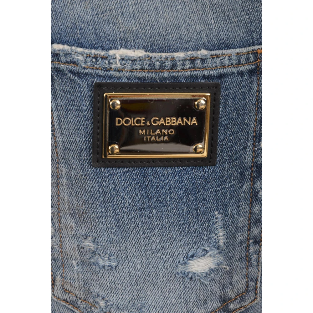 Dolce & Gabbana Stijlvolle Heren Jeans Blue Heren