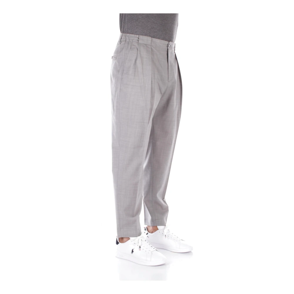 Briglia Suit Trousers Gray Heren