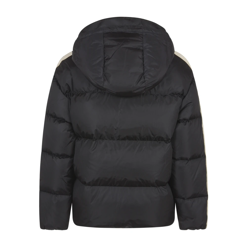 Palm Angels Capuchon Track Down Jas Black Heren