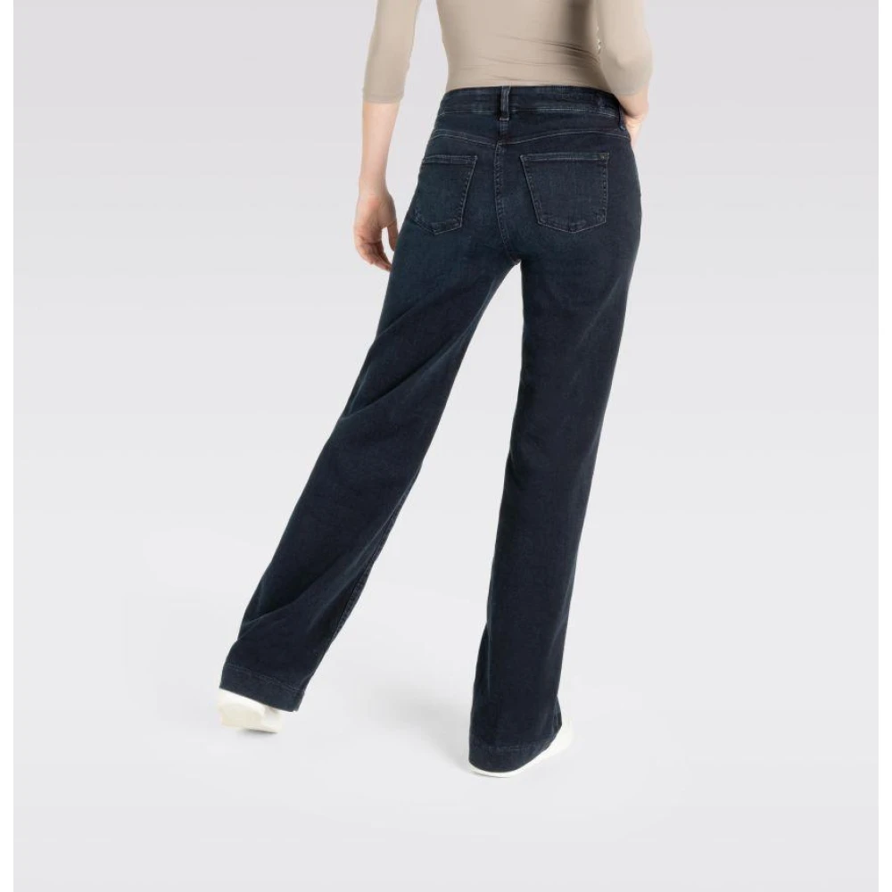 MAC Wijde Pijp Dream Jeans Blue Dames