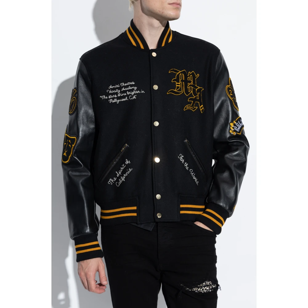 Amiri Jas met logo Black Heren