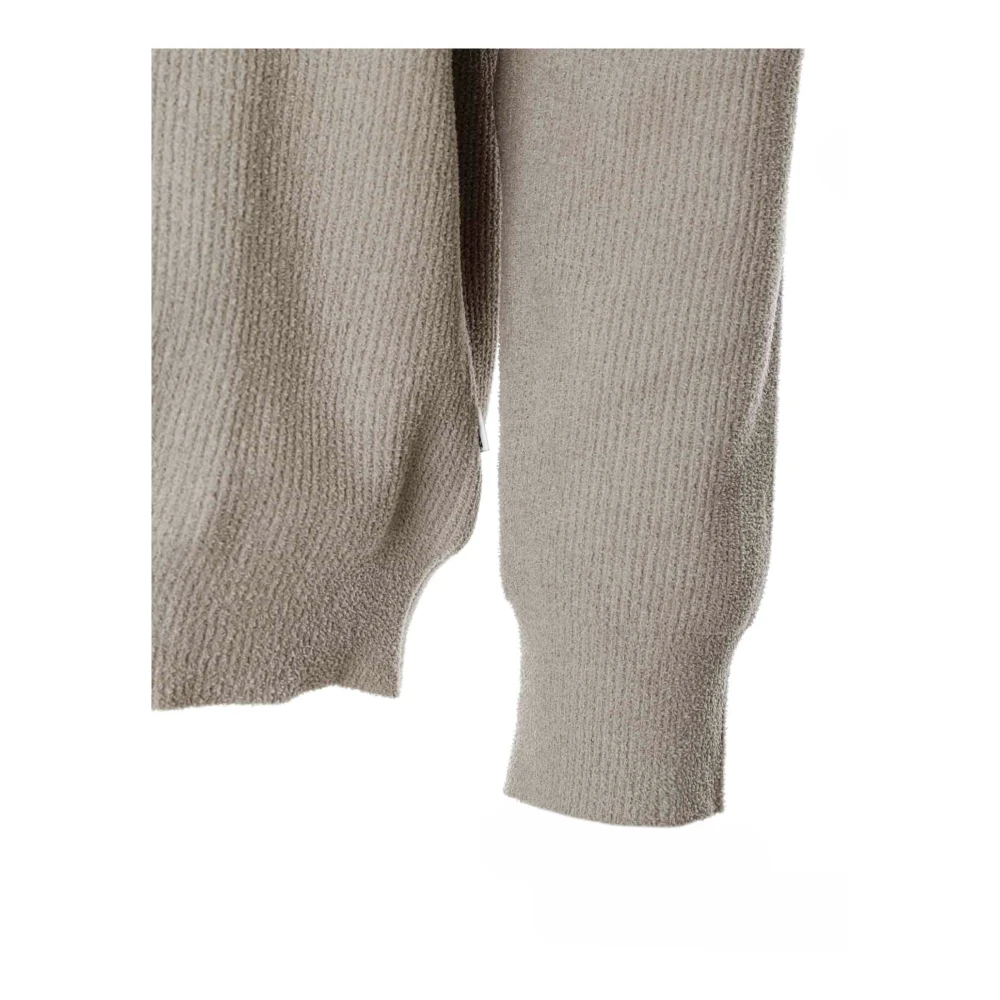 Nn07 Round-neck Knitwear Gray Heren