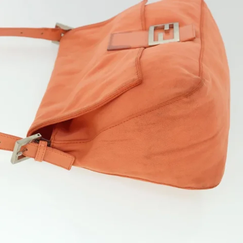 Fendi Vintage Pre-owned Canvas fendi-bags Orange Dames