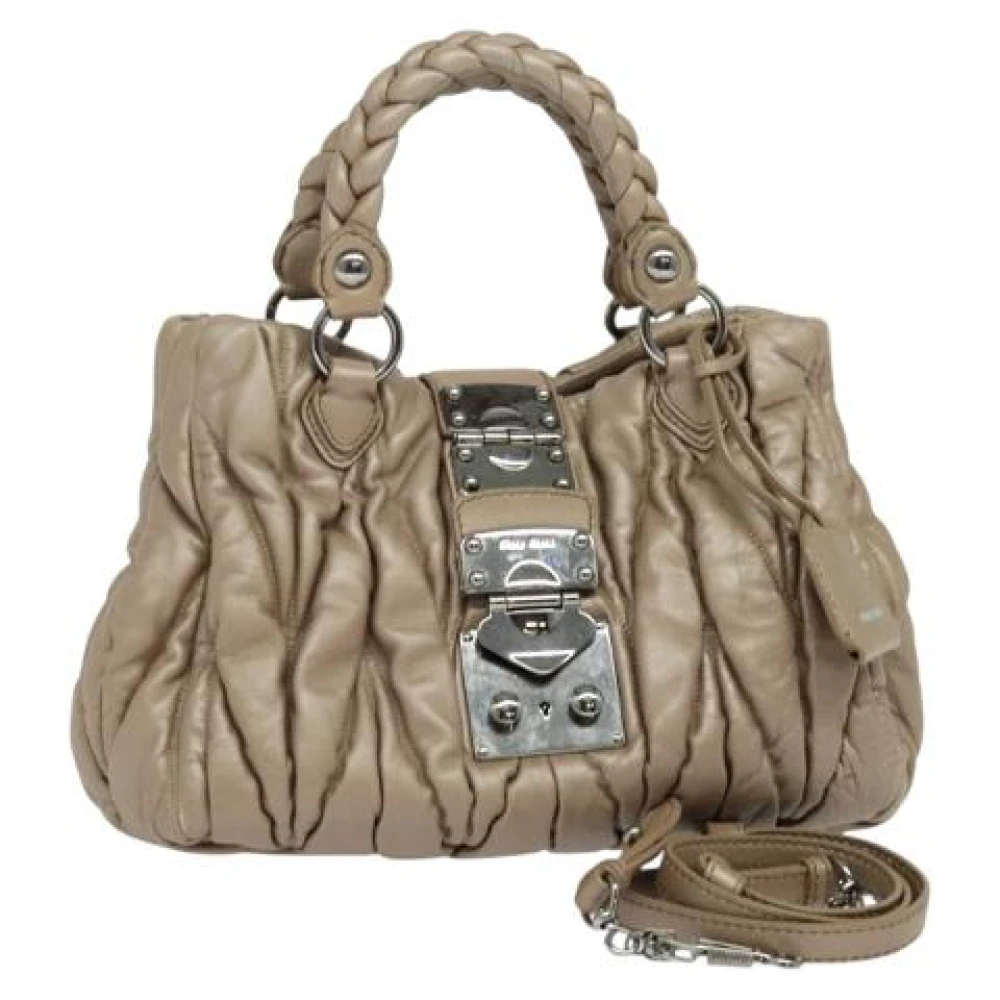 Pre-owned > Pre-owned Bags > Pre-owned Handbags - - Miu Miu Pre-owned - Modalova