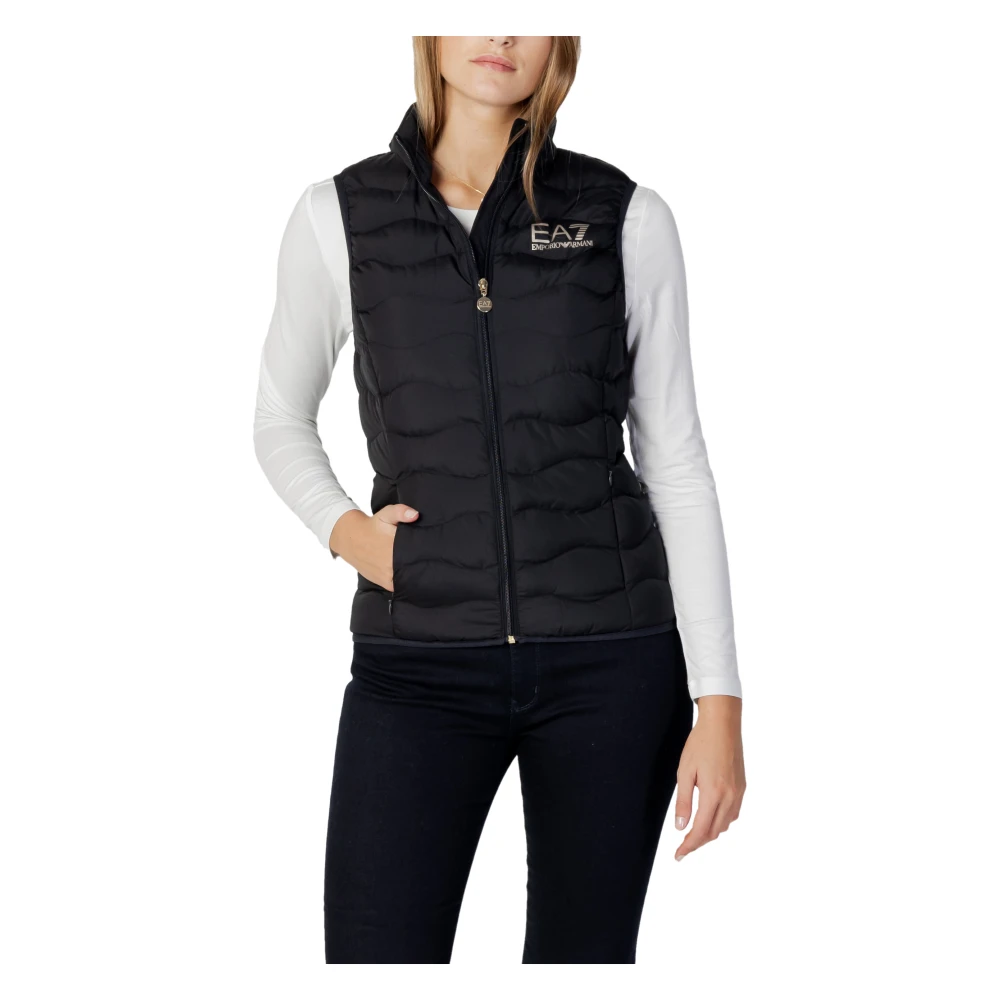 Emporio Armani Ea7 Vrouw Zwart Jassen Dames, L, Jassen