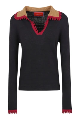 Randig Polo Jumper