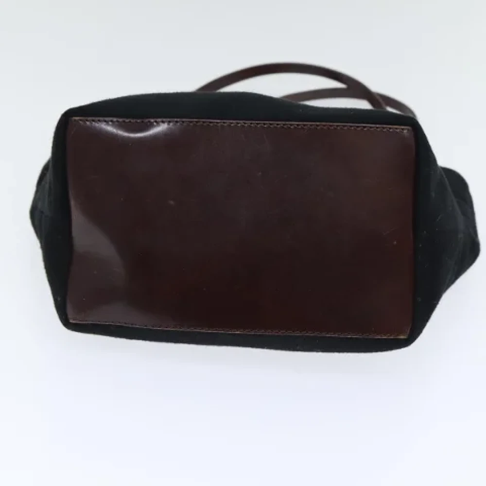 Fendi Vintage Pre-owned Wool handbags Black Dames