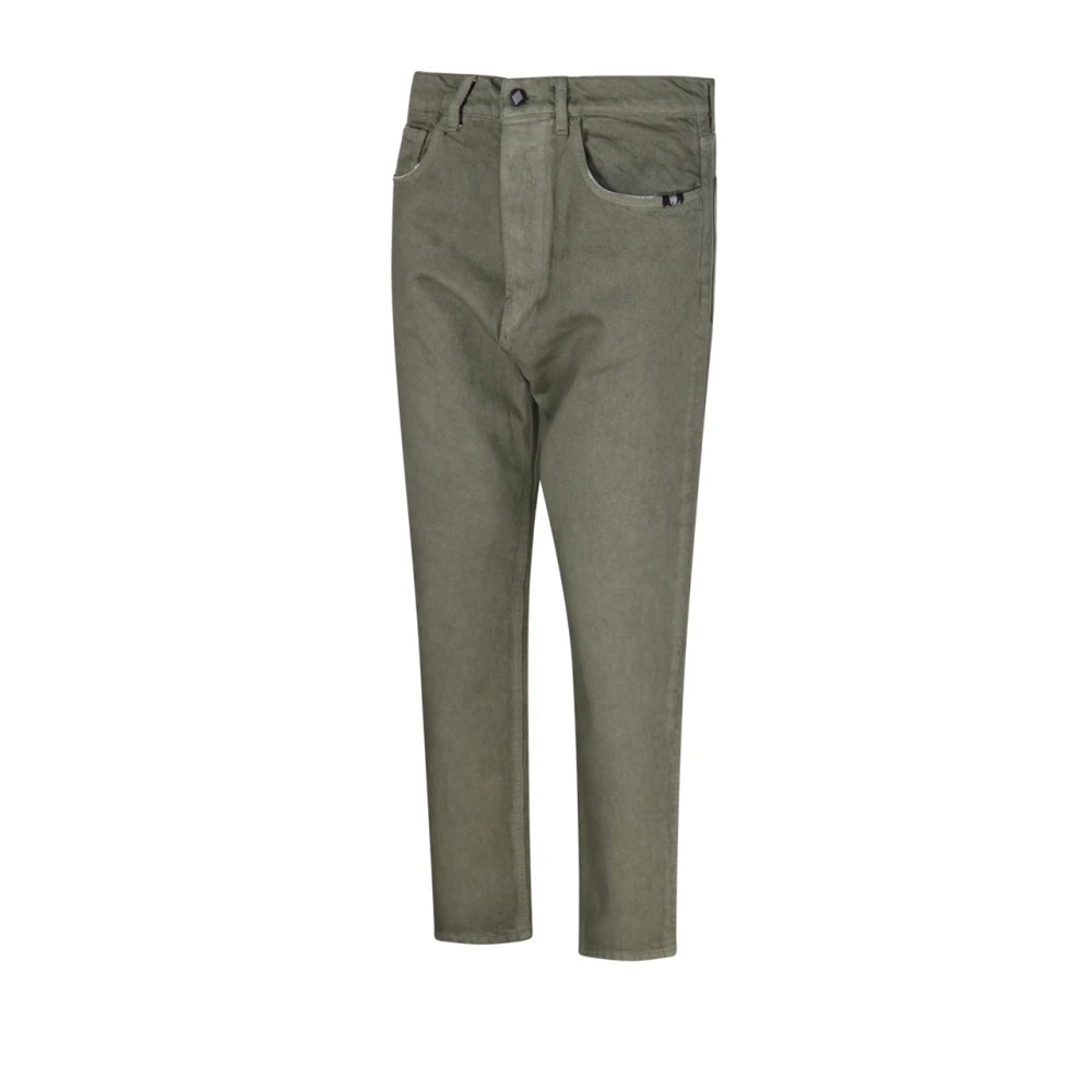 Amish Olive Branch Jeans Green Heren