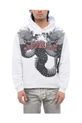 sweat-a-capuche-graphique-dragon